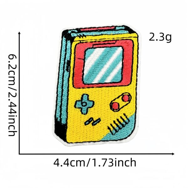 oly-1c8202e151a7f0e74ff9224793ecd9dc Wholesale Cartoon Retro Radio Embroidered Patch Music Game Decorative Sticker DIY Accessory for Resale