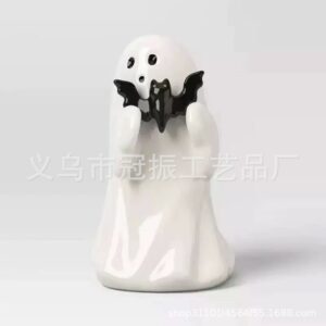 Ghost holding bat