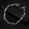 oly-1c9725996a4c7a4a6926ad26d5acd8d0 Wholesale Alloy Cross Bracelet Unisex Fashion Jewelry Gift for Couples Travel Souvenir