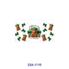 oly-1ca9395bd84433bbfa2b7bdd3c136a12 Wholesale 5pcs Fresh Cozy Christmas Bear Coffee Cup Bow Star Snowflake Lettering Mixed Decor Prints 16oz Cup UV DTF Wraps