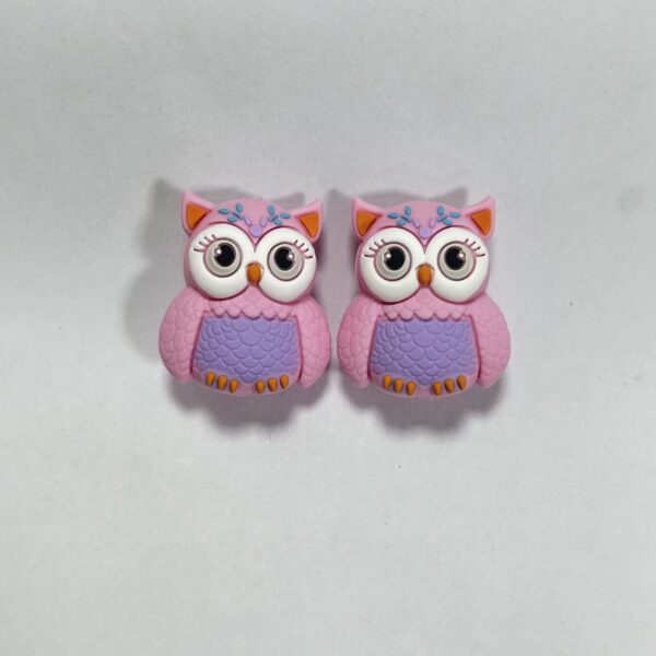 Wholesale 3D Cartoon Butterfly Silicone Beads DIY Jewelry Craft Supply