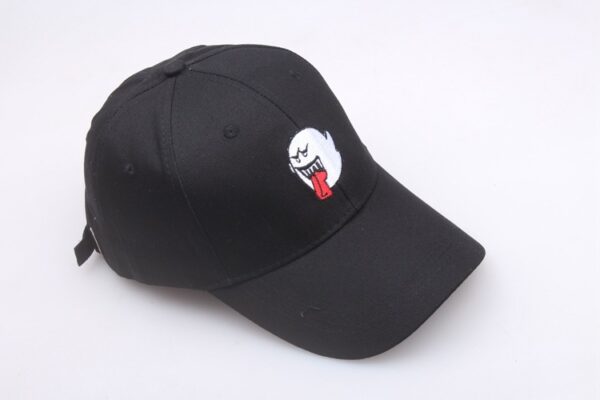oly-1cdec19b697c4ac4441d66ef44eff7fd Wholesale Embroidered Ghost Face Little Devil Baseball Cap, Trendy Fashion Accessory for Couples, Gift Ready