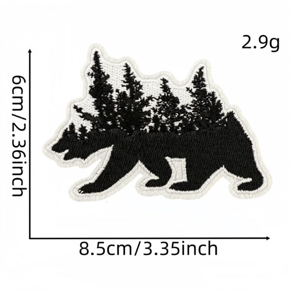 oly-1cf20eb6137afe040849d31cd4138e8e Wholesale Fashion Embroidered Bear Scenery Iron On Patches Decorative Clothing Accessory for Gift or Resale