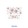 oly-1cfa9d9c3db3a3670e633d2b5a5a0bcc Wholesale 2/4/8pcs Romantic Floral Mini Cup Keychain Sticker