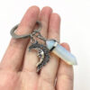 Wholesale 2 Pcs European Style Sun and Moon Alloy Keychain Decorative Key Ring for Bag Charm
