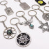 oly-1d3859388ed017dffd98153ed8d3cf31 Wholesale Zinc Alloy Keychain with Single Wing Pendant, Hip Hop Style Bag Charm for Everyday Use