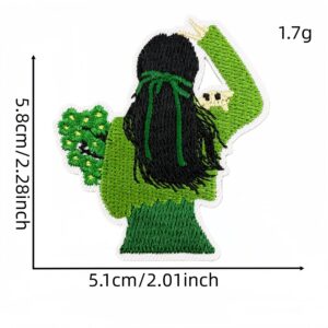 Cartoon forest cloth sticker 18#