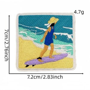 Cowgirl cloth patch 10#