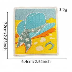 Cowgirl cloth patch 19#