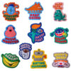 oly-1d6bbf2f3092c0b5183363847c180985 Wholesale Cute Animal Cartoon Patch Polyester Thread Embroidery Craft Supply for Clothing