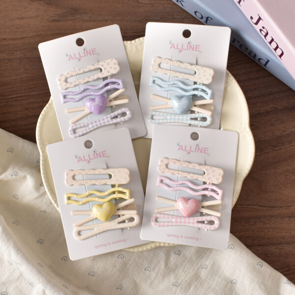 oly-1d6c1def1675b940d2548f97ff256466 Wholesale Spring Floral Metal Hair Clip Fashion Accessory for Gift or Boutique Resale