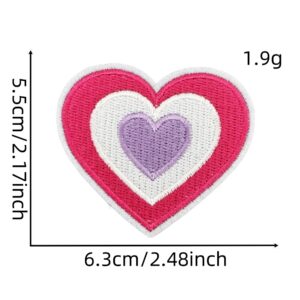 Pink cartoon cloth stickers 1#