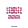 oly-1d83caa2cc6ab2a807655d0e3e81974e Wholesale 2/4/8pcs Christmas Santa Bow Mini Cup Keychain Sticker