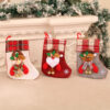 oly-1d85b82209c9aac5e188c129e79ae6fb Wholesale Korean Style Christmas Stocking with Bell Polyester Decorative Gift Bag Home Decor