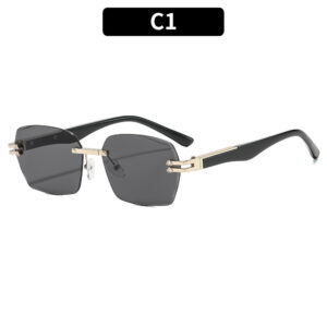 C1-Gold-framed grey sheet