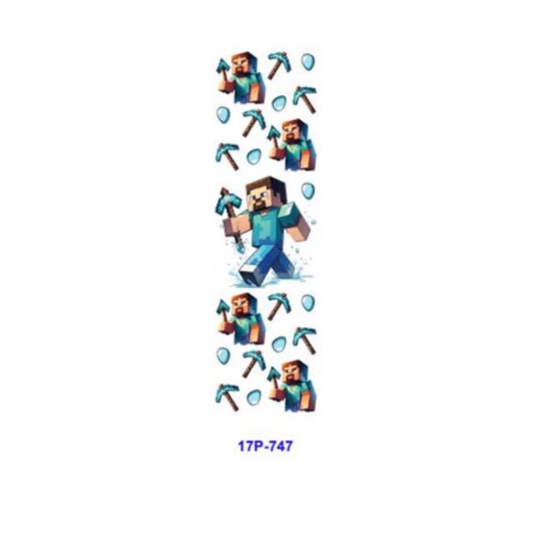 oly-1da7ece954724b496f5cb57589c01bb7 Wholesale 2/8/16pcs UV DTF Stickers Pixel Block Game Series Pen and Bookmark Stickers