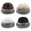 Wholesale Trendy Mongolian Style Winter Bucket Hat for Women Fashion Accessory Gift