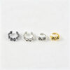 oly-1df7a9644b497e21087d51fbb4044d04 Wholesale Bright Silver Zinc Alloy Skull Ear Clips Halloween Jewelry Accessory Party Gift for Women Men