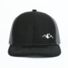 Wholesale Embroidered Breathable Mesh Baseball Cap Adjustable Flat Brim Hat for Boutique Resale