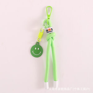 Emerald green-smiley face