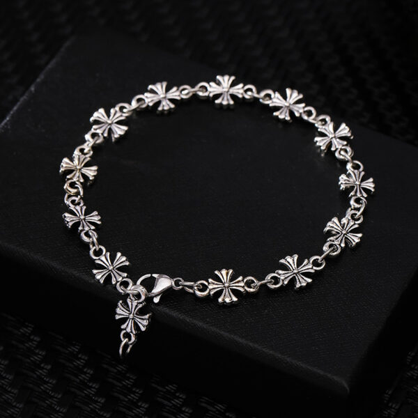 oly-1e58d8a623b1530096e87c9e69d1745c Wholesale Alloy Cross Bracelet Unisex Fashion Jewelry Gift for Couples Travel Souvenir