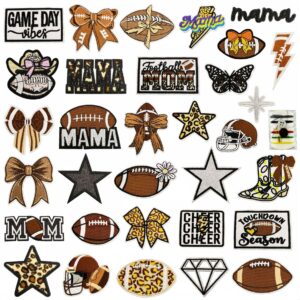 oly-1e642545da81f4f7ea2883ef72006d7e Wholesale Embroidered Iron-On Patch Rugby Leopard Design Craft Supply for DIY