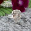 oly-1e64b913c8a284633e7b70e376ce981e Wholesale Silver-Tone Alloy Skull Ring Vintage Halloween Women's Jewelry Fashion Accessory Boutique Resale