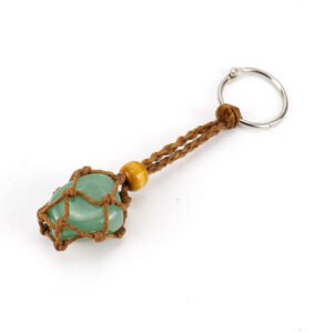 Brown Rope Green East Tomb Keychain