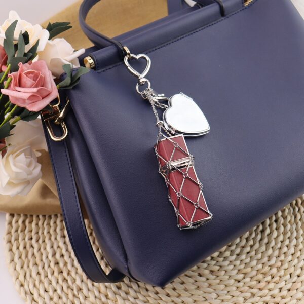 Wholesale Metal Mesh Keychain Bag Charm Fashion Accessory Business Gift