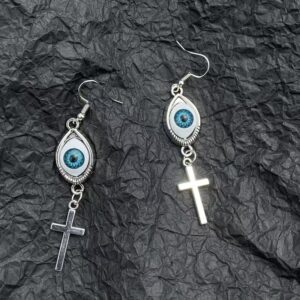 Silver earrings style 2xt1353