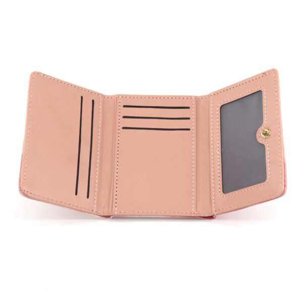 oly-1eab30ea382536da98d829d1f1b299c4 Wholesale Modern Geometric Pattern Trifold Wallet PU Leather Fashion Accessory Gift
