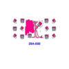 oly-1eaea2c9f44b976aa71f3a3199edb992 Wholesale 16oz Forest Animal Cartoon Series Cup UV DTF Wraps