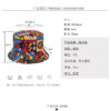 Wholesale Cartoon Skull Print Fisherman Hat Sunscreen Summer Cap for Men Women