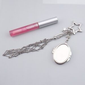 Star + oval style (stainless steel silver)