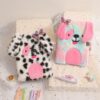 Wholesale Cute Cat Plush Notebook Trendy Design Lock Journal for Kids Creative Diary for School