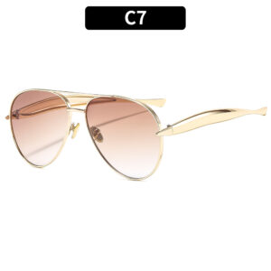 C7-gold frame double tea tablets