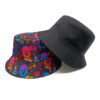 oly-1f0610a1cc039ee3e5c34a35f93721d1 Wholesale Skull Pattern Double Sided Sunscreen Bucket Hat Fashion Accessory for Unisex Gift Boutique
