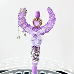 Purple bow style