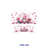 oly-1f4d6629d4ed82b1cece276886f5f6b3 Wholesale 2/4/8pcs Pink Valentine Mini Cup Keychain Sticker