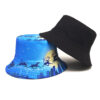 Wholesale Chic Deer Pattern Reversible Fisherman Hat for Sun Protection