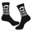 Wholesale Cotton Casual Socks for Mom and Dad Trendy Gift Socks
