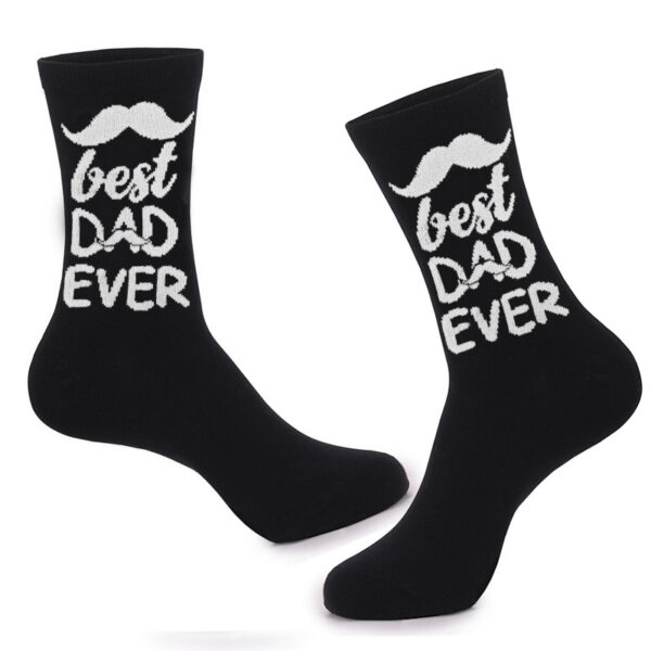 Wholesale Cotton Casual Socks for Mom and Dad Trendy Gift Socks