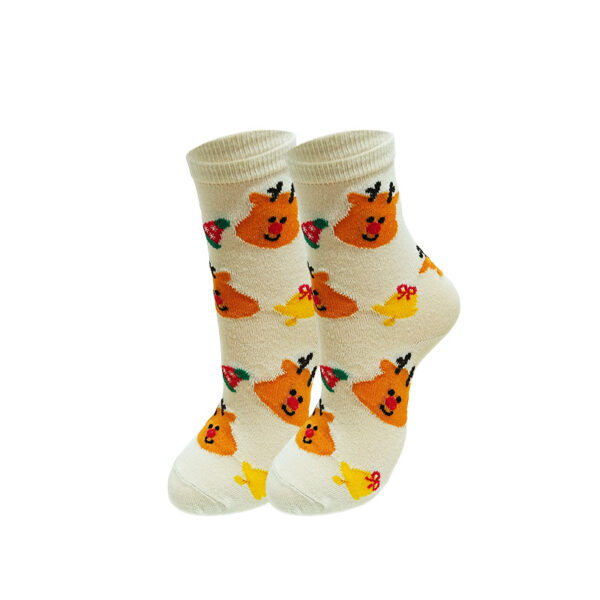 oly-1f80ac0894f245ad8157f7d1bbfa2160 Wholesale Autumn and Winter Trendy Christmas Socks Santa Claus Elk Snowman Gingerbread Man Cartoon Mid Calf Socks Cross Border Foreign Trade
