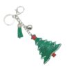 oly-1f86f6978f07448c947cee7d44c33874 Wholesale Christmas Tree Keychain Korean Velvet Rhinestone Decorative Accent