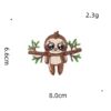 oly-1f896868ed2187decaf51045f56c8821 Wholesale Cute Sloth Embroidery Patch Decorative Sticker for Clothing Bags Accessory Boutique Gift