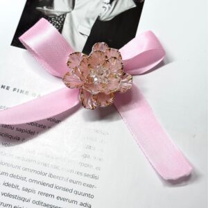 One korean pink bead