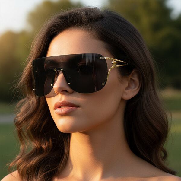 oly-1f99c44dad11b5c20c961e7b668a50b9 Wholesale Gold Frameless UV400 Sunglasses with Ring Design for Everyday Wear
