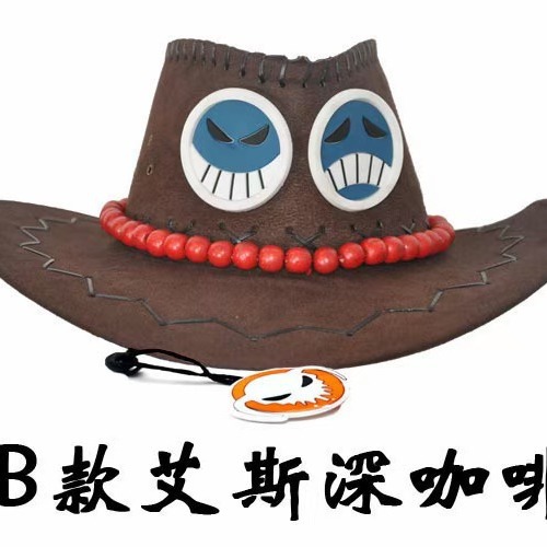 oly-1fa93fe70b44b5a7bee968e662aa85ea Wholesale Red Ace Cosplay Hat Windproof Large Brim Cartoon Fisherman Hat for Party and Boutique Resale