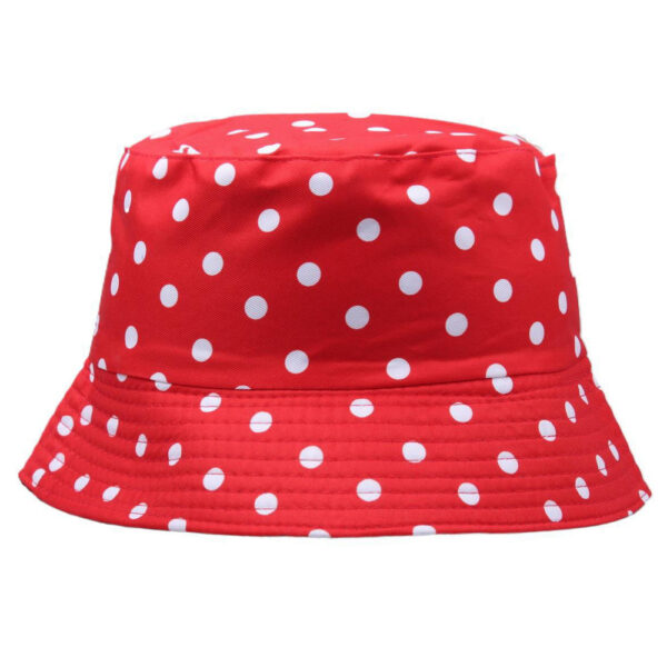 oly-1fdf8d71be60fe716102d9a6d93c428d Wholesale Boutique Plaid Polka Dot Bucket Hat Sun Protection Unisex Summer Accessory