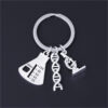 oly-204cbc1c5d7595b271a30fe902af340a Wholesale Alloy Flask Microscope DNA Biologist Keychain Pendant Trendy Gift for Colleagues